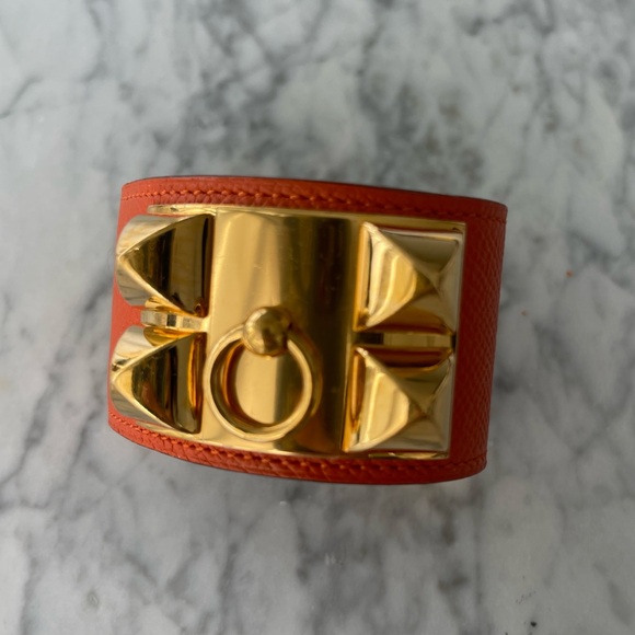 SOLD - Authentic Hermes Collier de Chien bracelet - Picture 1 of 6